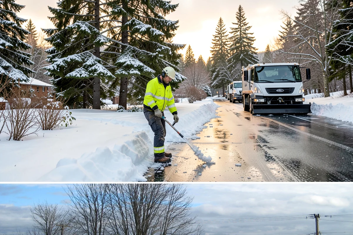 Government Building Snow Removal in Langley, Island County, WA - Civic buildings need coverage November through February whenever lowland snow disrupts public access.