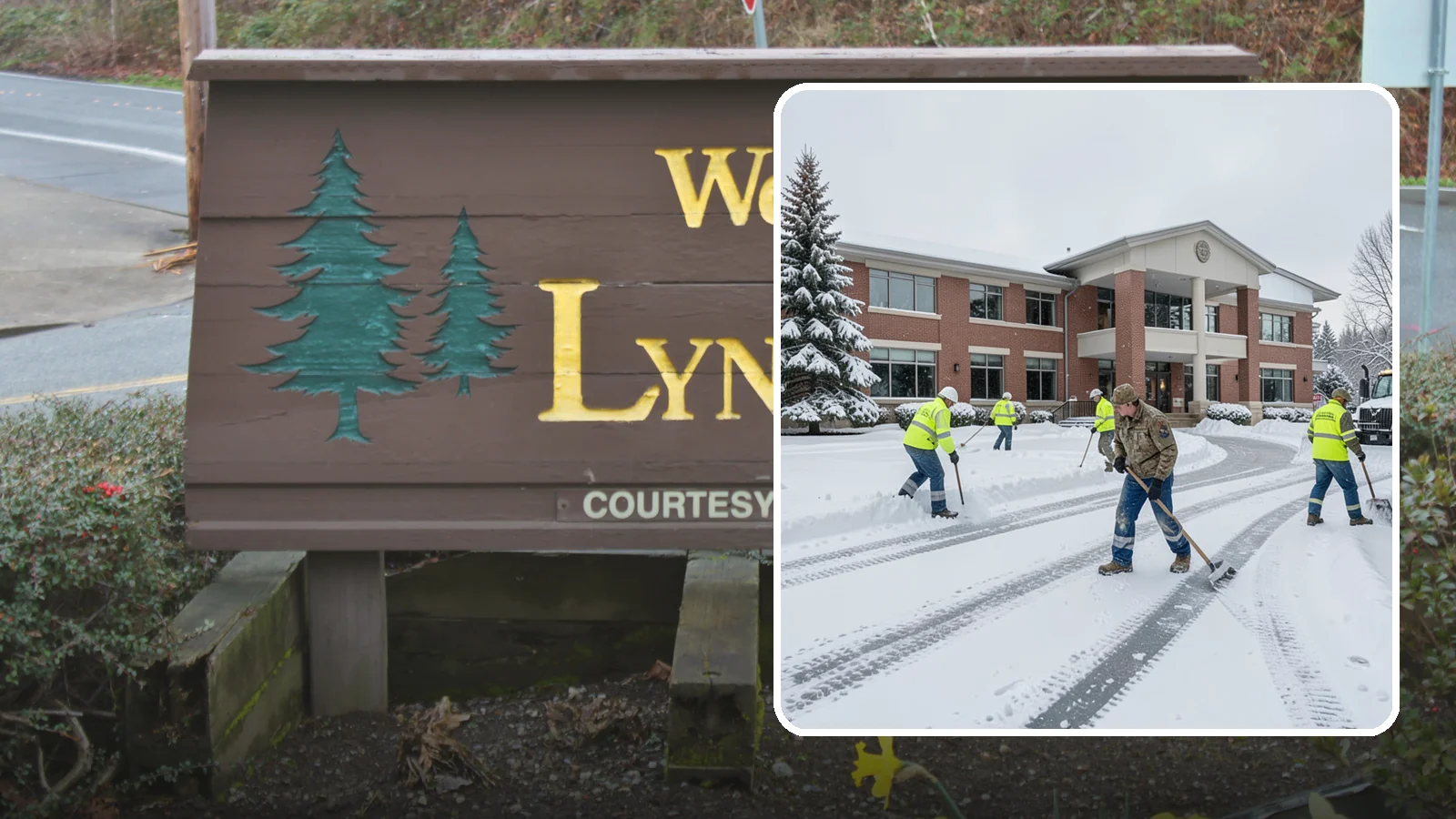 Government Building Snow Removal in Lynnwood, Snohomish County, WA - Public buildings must stay open and accessible, so we keep civic entrances, ADA routes, and public parking clear to code.