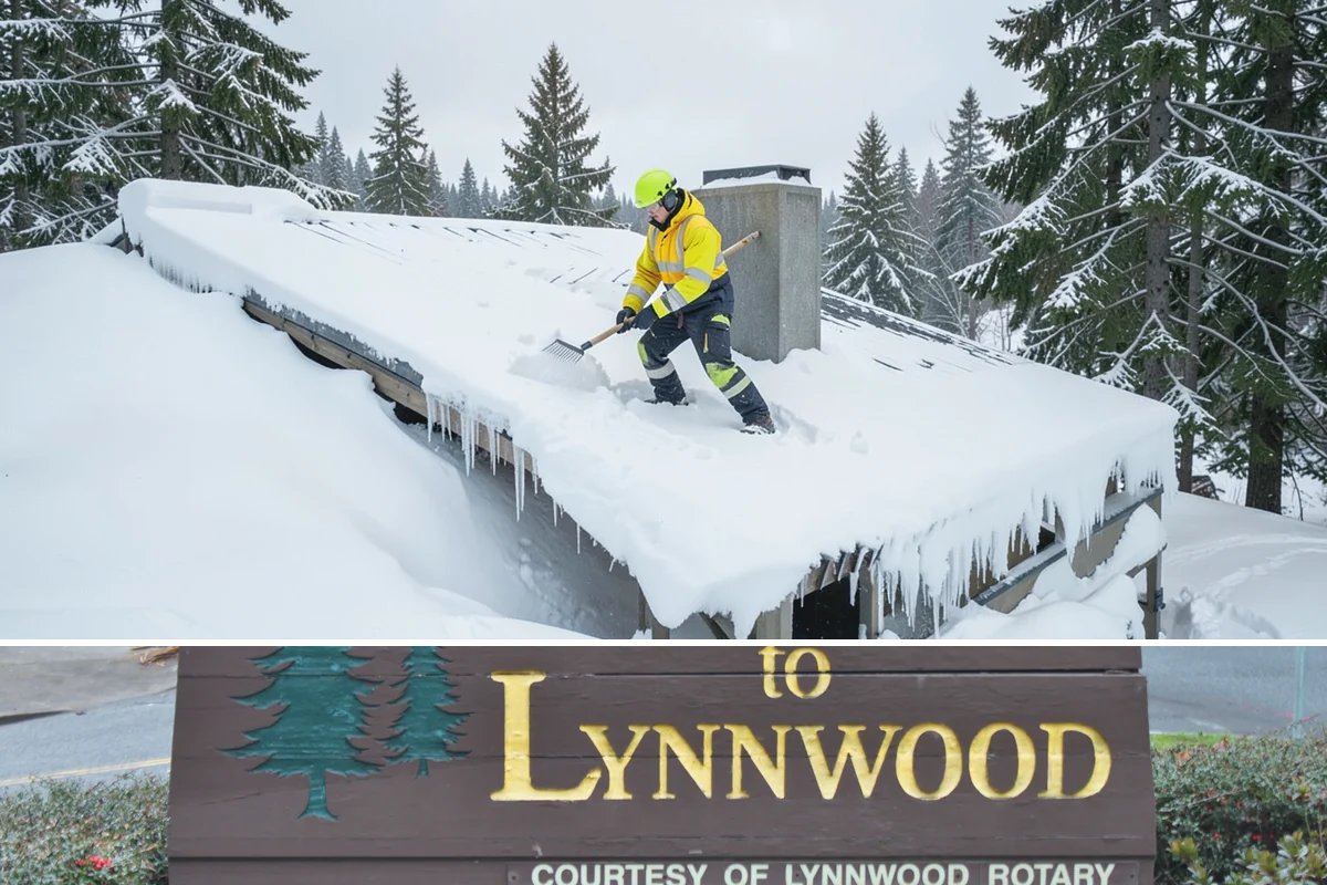 Government Building Snow Removal in Lynnwood, Snohomish County, WA - Civic buildings need coverage November through February whenever lowland snow disrupts public access.