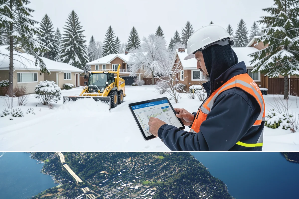 Government Building Snow Removal in Mercer Island, King County, WA - Civic buildings need coverage November through February whenever lowland snow disrupts public access.