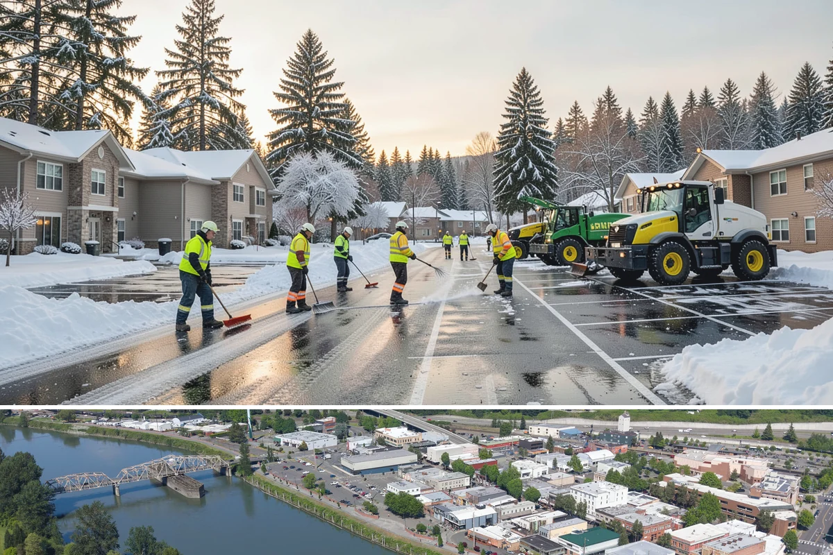 Government Building Snow Removal in Mount Vernon, Skagit County, WA - Civic buildings need coverage November through February whenever lowland snow disrupts public access.