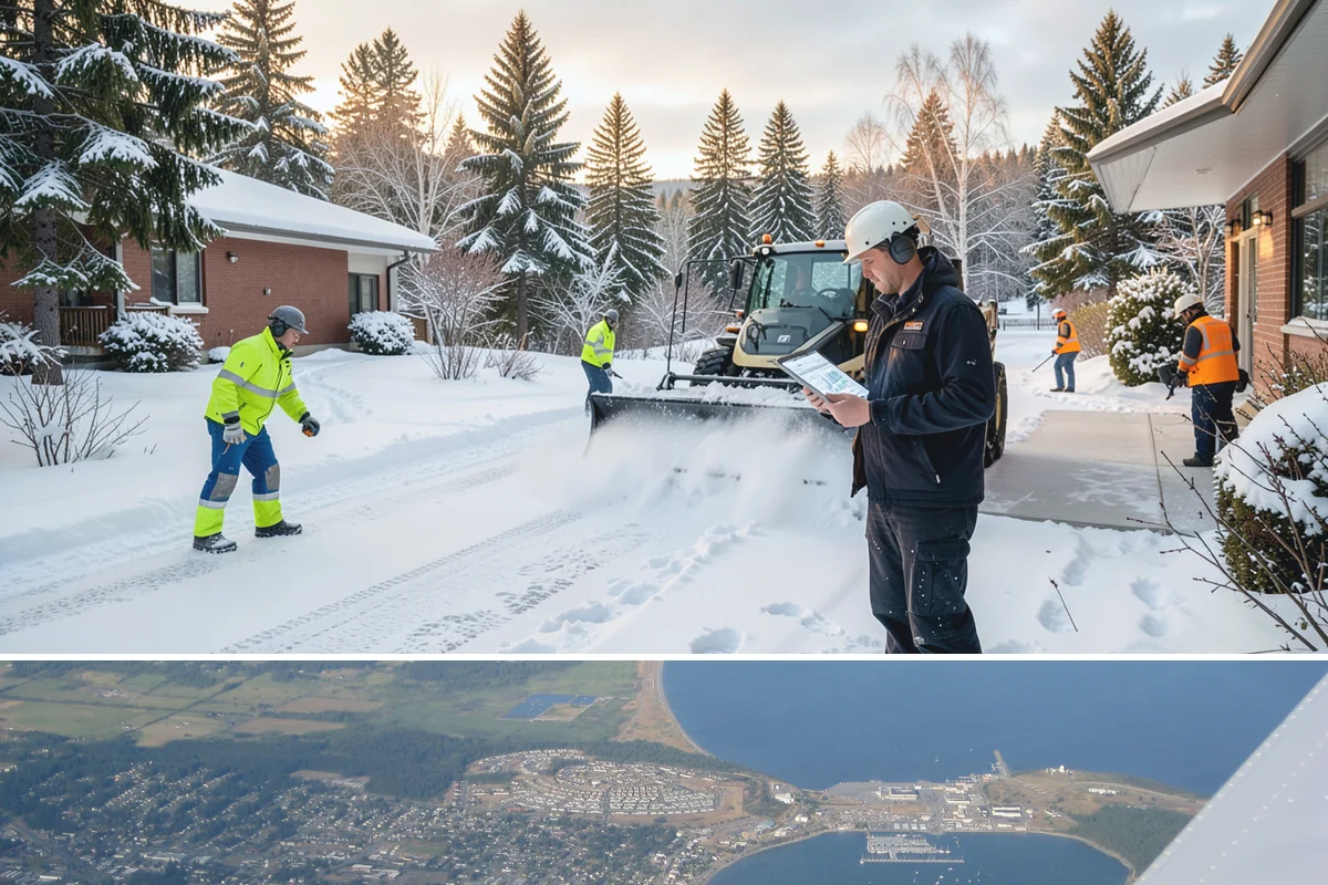 Government Building Snow Removal in Oak Harbor, Island County, WA - Civic buildings need coverage November through February whenever lowland snow disrupts public access.