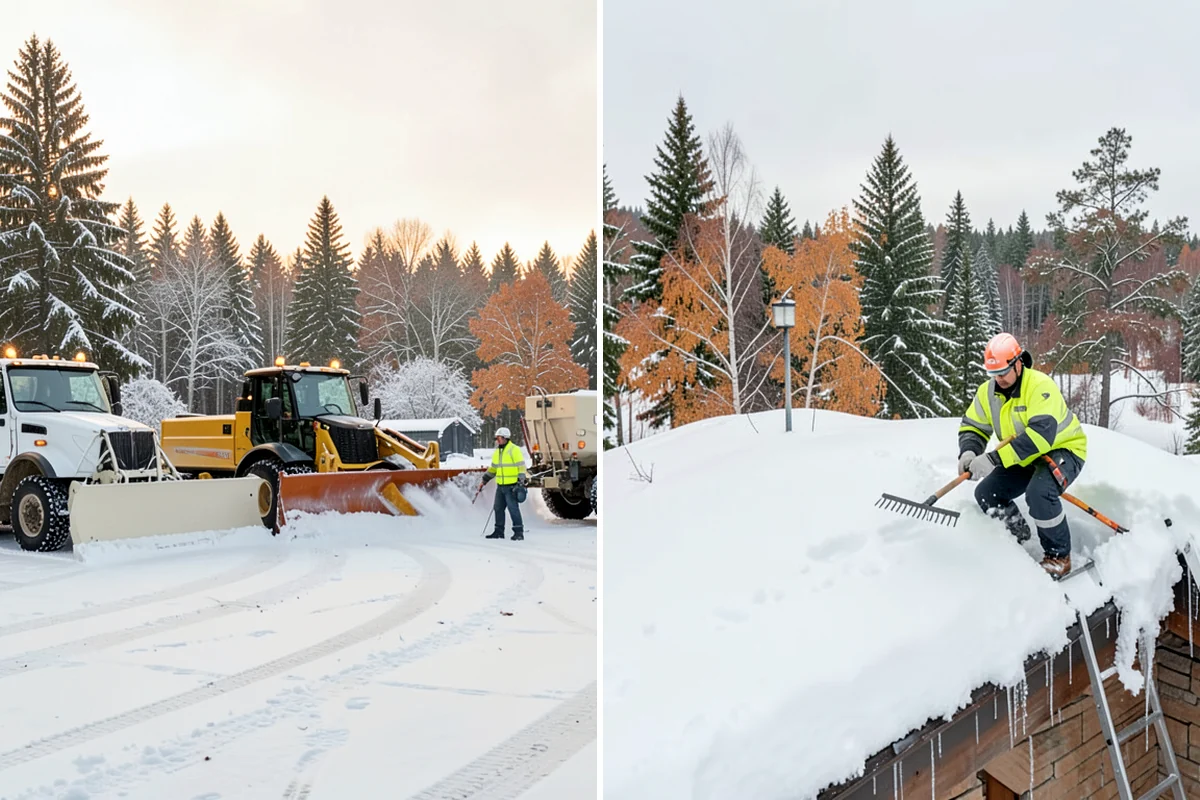 Government Building Snow Removal in Pacific, King County, WA - Identify ADA routes, public entrances, and civic parking