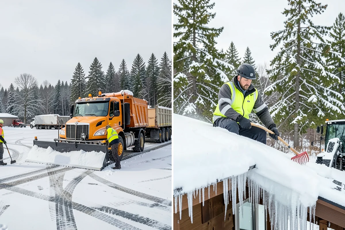Government Building Snow Removal in SeaTac, King County, WA - Identify ADA routes, public entrances, and civic parking