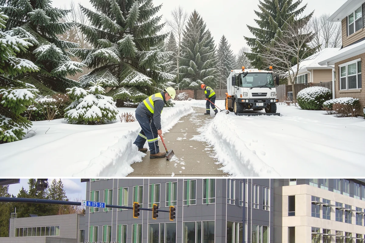Government Building Snow Removal in Shoreline, King County, WA - Civic buildings need coverage November through February whenever lowland snow disrupts public access.