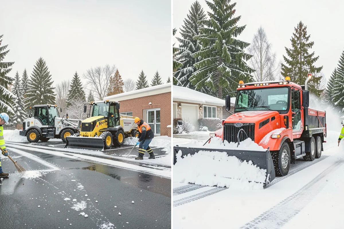 Government Building Snow Removal in Snohomish, Snohomish County, WA - Identify ADA routes, public entrances, and civic parking