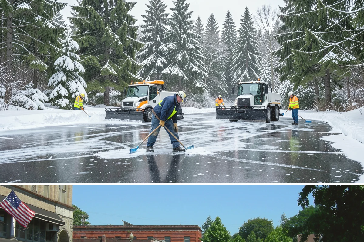 Government Building Snow Removal in Snohomish, Snohomish County, WA - Civic buildings need coverage November through February whenever lowland snow disrupts public access.