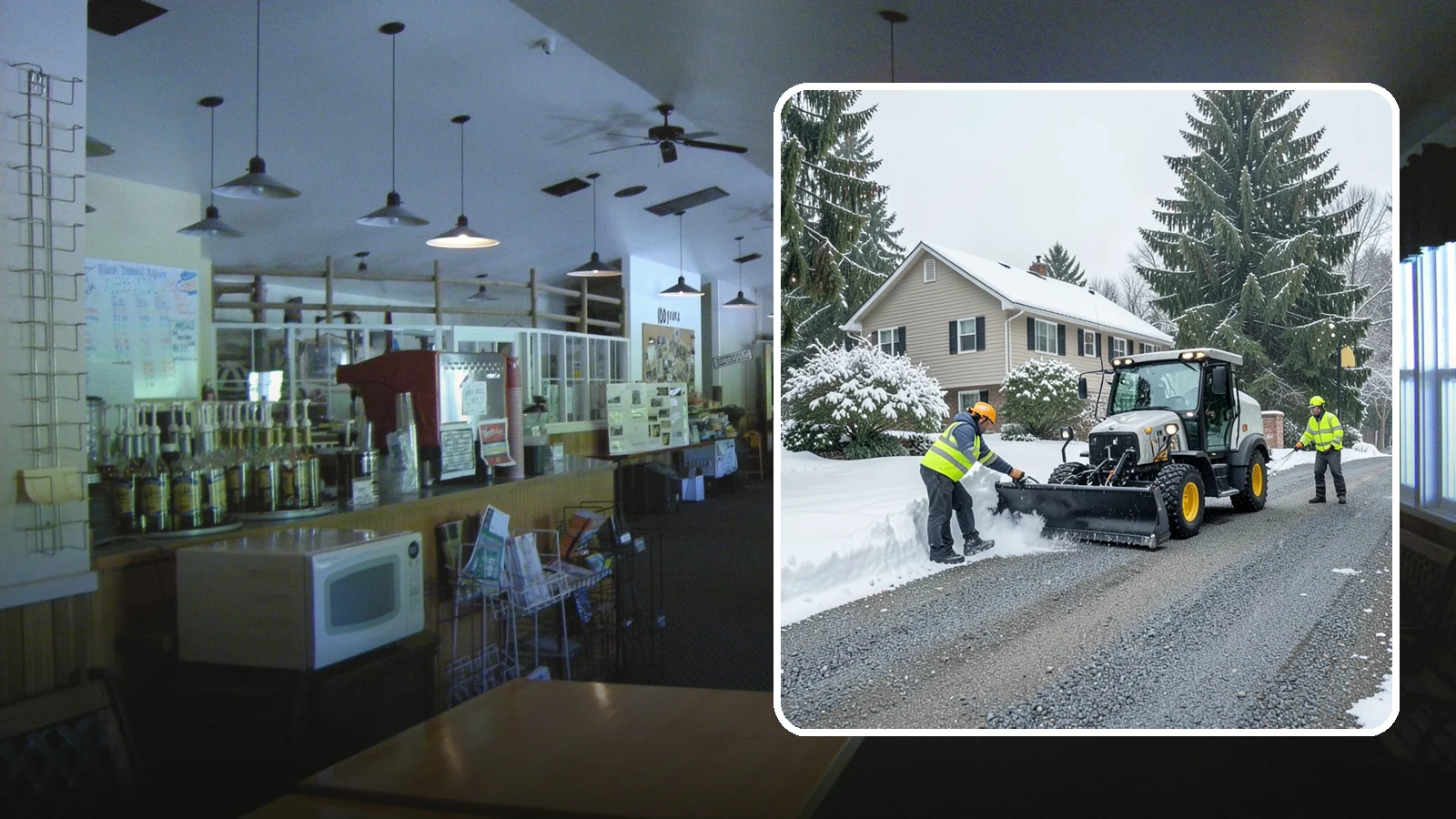 Gravel Driveway Snow Removal in Black Diamond, King County, WA - We clear gravel driveways carefully to remove snow without scattering your loose surface.