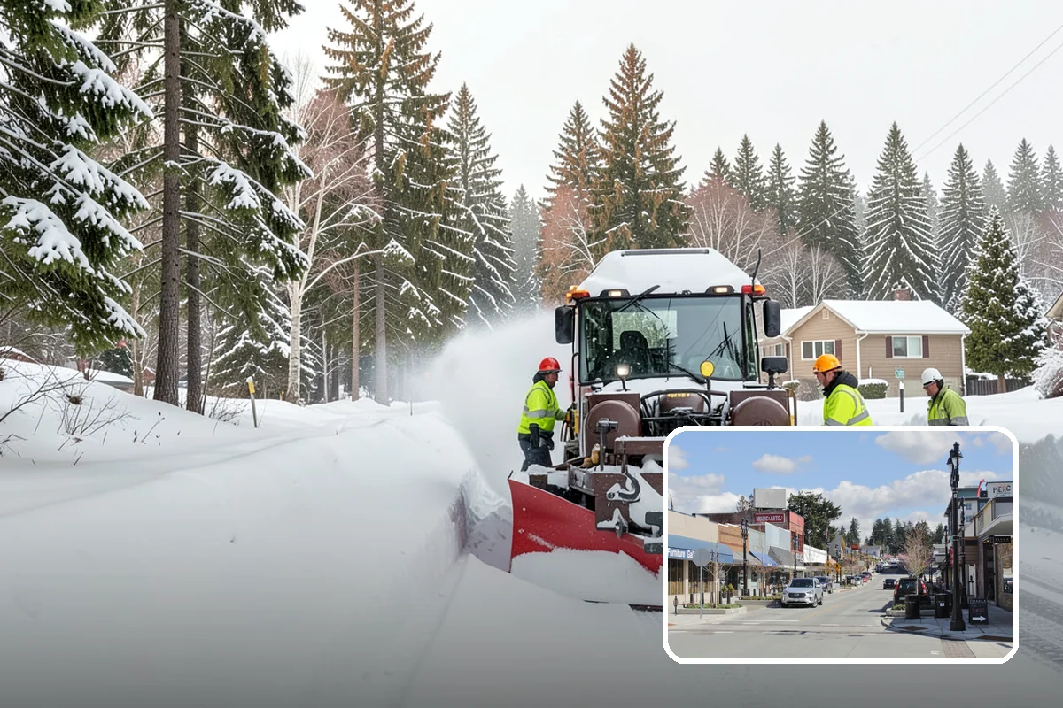 Gravel Driveway Snow Removal in Bothell, King County, WA - Removes snow without scattering gravel