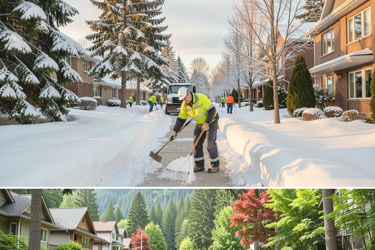 Gravel Driveway Snow Removal in Darrington, Snohomish County, WA - Gravel driveway clearing runs through the rural snow window from late fall into spring.