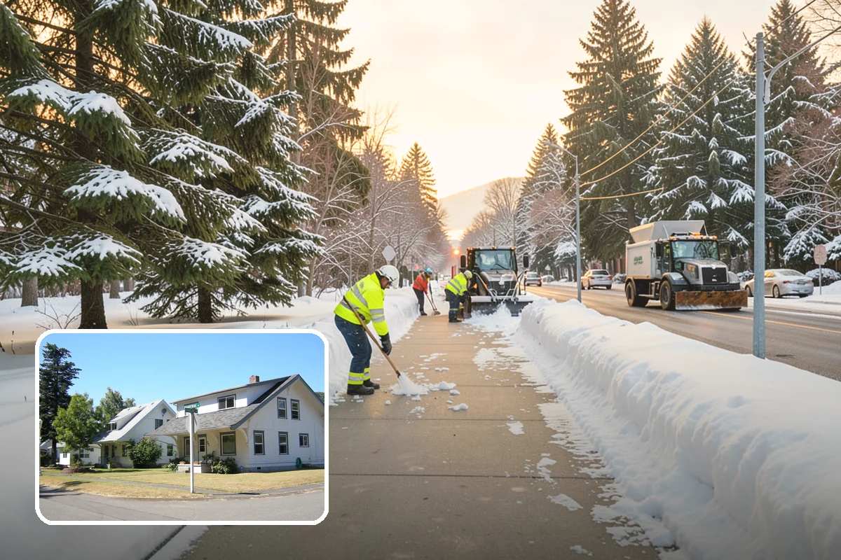 Gravel Driveway Snow Removal in DuPont, Pierce County, WA - Removes snow without scattering gravel