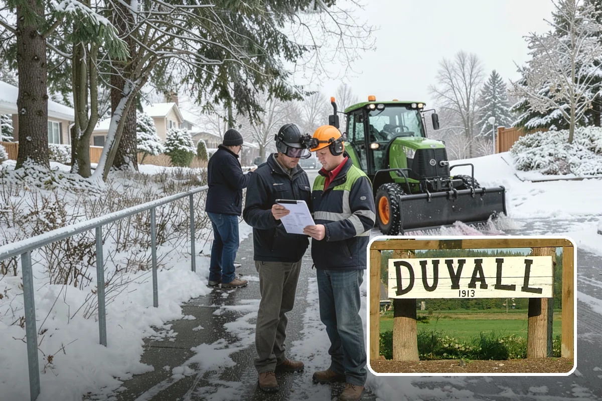 Gravel Driveway Snow Removal in Duvall, King County, WA - Removes snow without scattering gravel