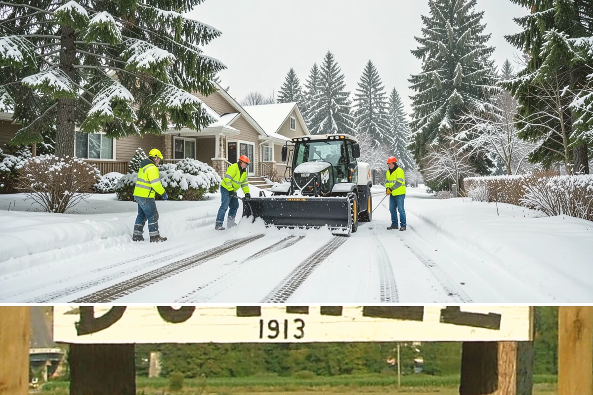 Gravel Driveway Snow Removal in Duvall, King County, WA - Gravel driveway clearing runs through the rural snow window from late fall into spring.