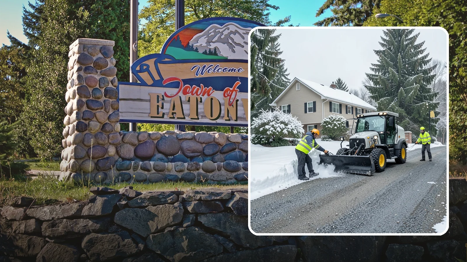 Gravel Driveway Snow Removal in Eatonville, Pierce County, WA - We clear gravel driveways carefully to remove snow without scattering your loose surface.