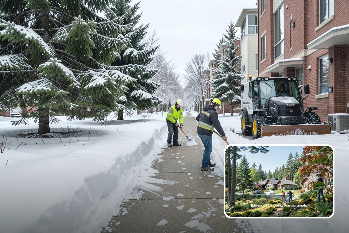 Gravel Driveway Snow Removal in Edgewood, Pierce County, WA - Removes snow without scattering gravel