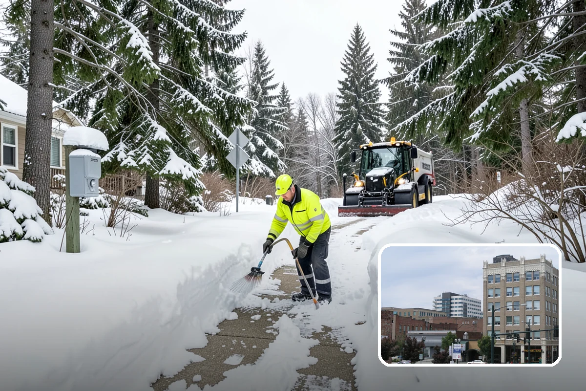 Gravel Driveway Snow Removal in Everett, Snohomish County, WA - Removes snow without scattering gravel