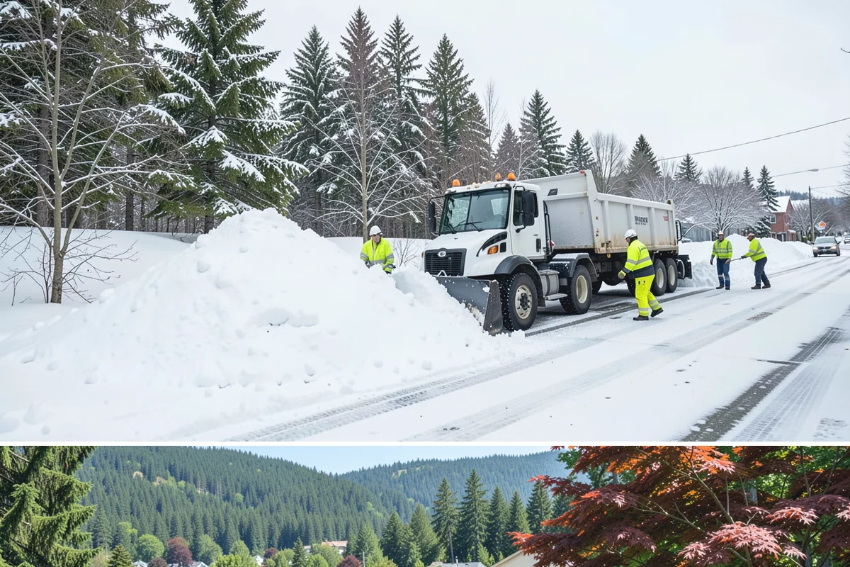 Gravel Driveway Snow Removal in Index, Snohomish County, WA - Gravel driveway clearing runs through the rural snow window from late fall into spring.