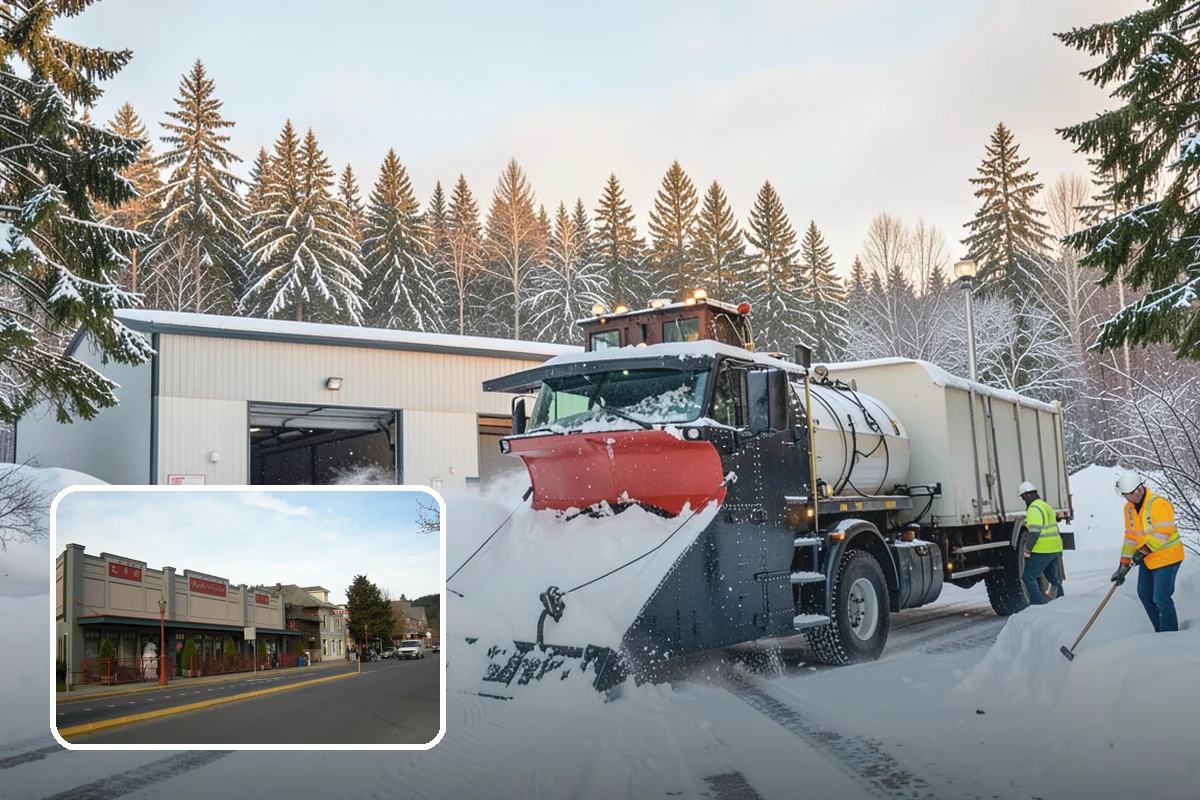 Gravel Driveway Snow Removal in Issaquah, King County, WA - Removes snow without scattering gravel