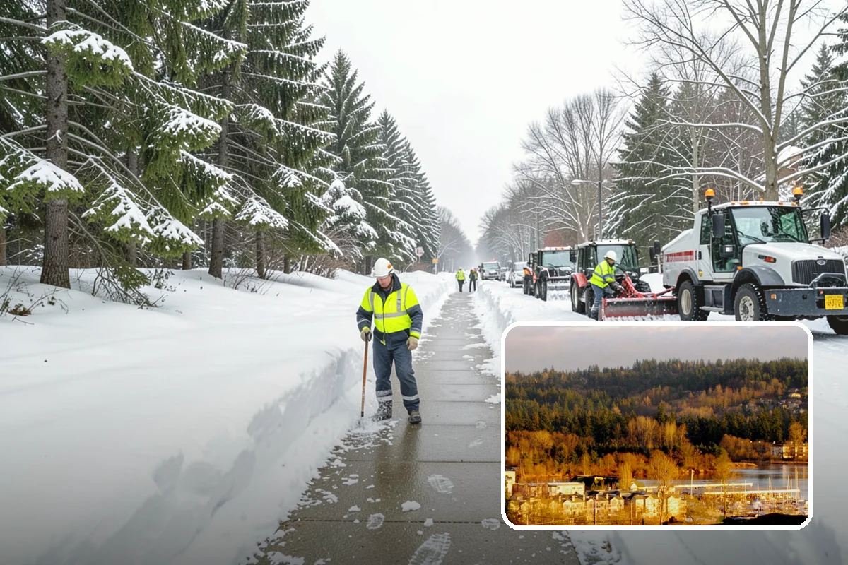 Gravel Driveway Snow Removal in Kenmore, King County, WA - Removes snow without scattering gravel