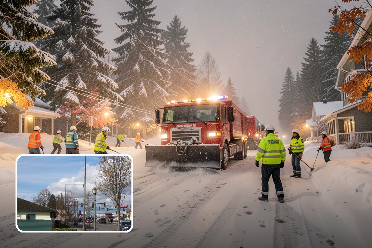 Gravel Driveway Snow Removal in Marysville, Snohomish County, WA - Removes snow without scattering gravel