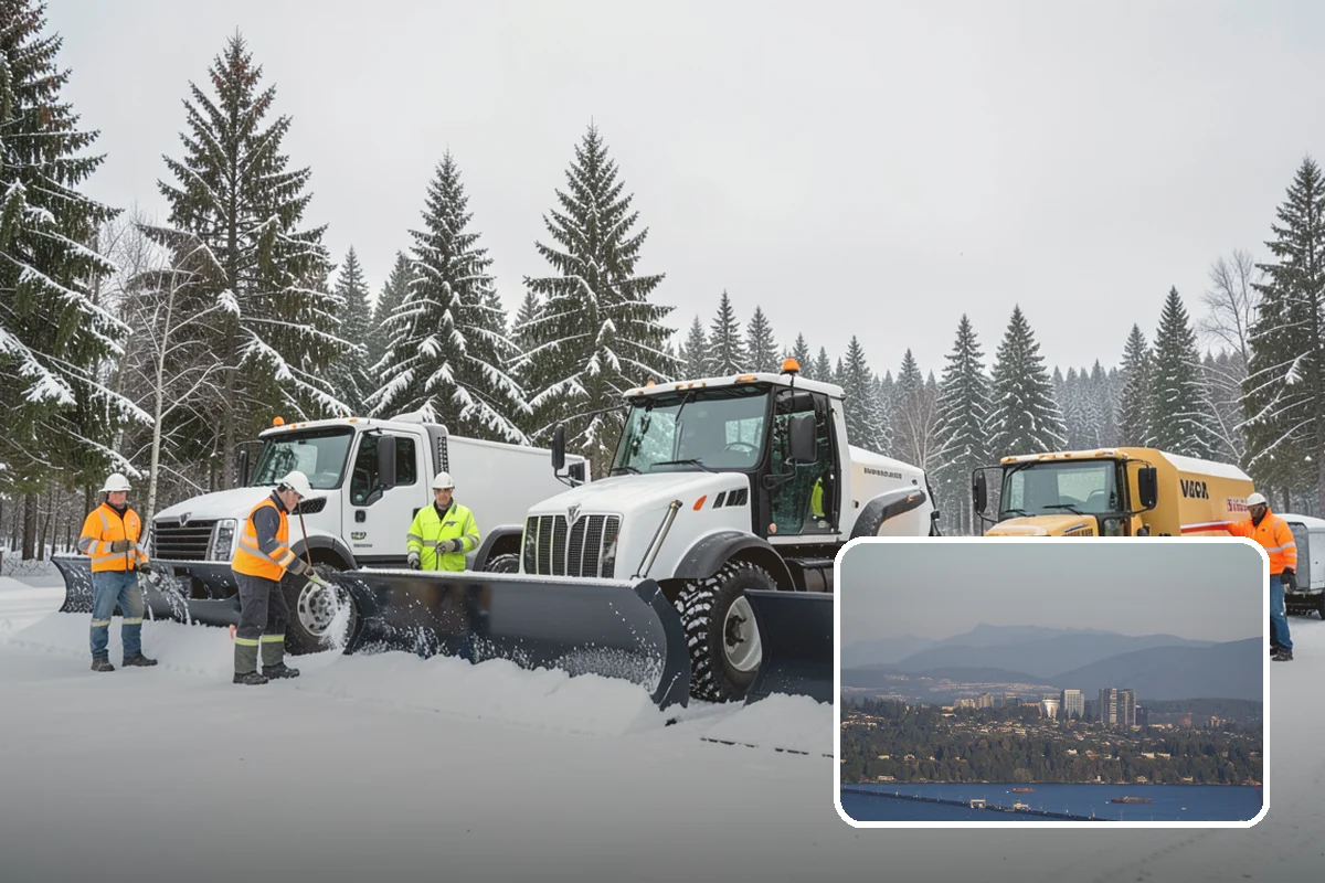 Gravel Driveway Snow Removal in Medina, King County, WA - Removes snow without scattering gravel