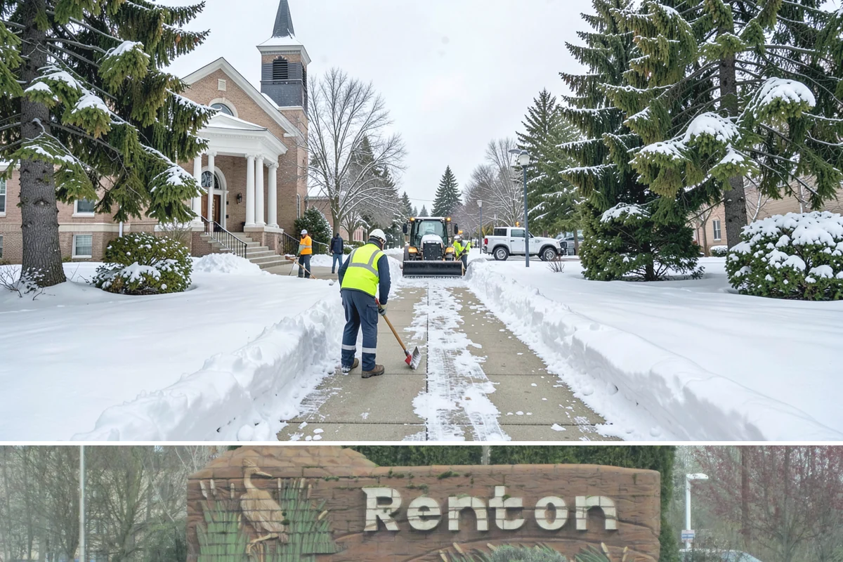 Gravel Driveway Snow Removal in Renton, King County, WA - Gravel driveway clearing runs through the rural snow window from late fall into spring.