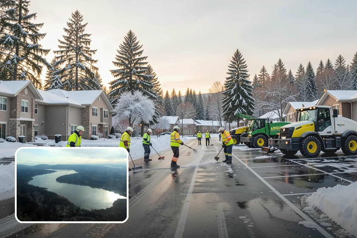 Gravel Driveway Snow Removal in Sammamish, King County, WA - Removes snow without scattering gravel