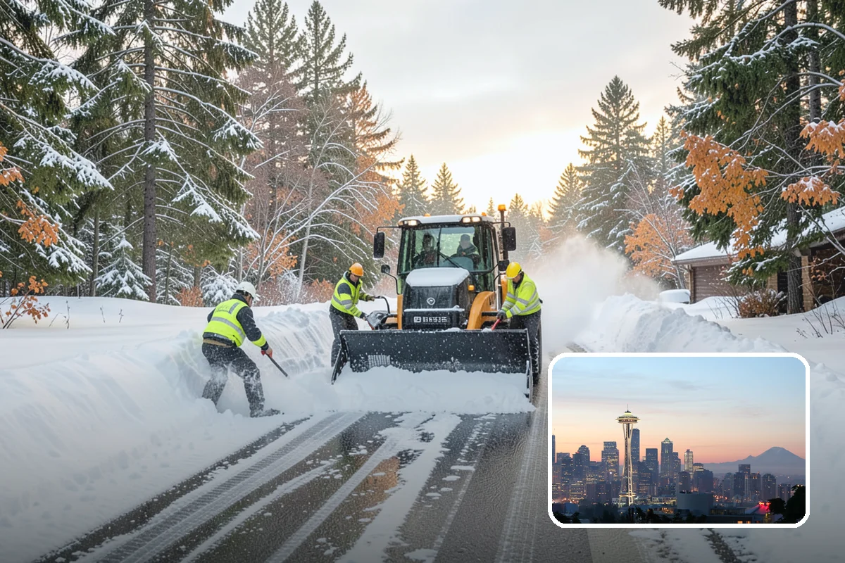 Gravel Driveway Snow Removal in Seattle, King County, WA - Removes snow without scattering gravel