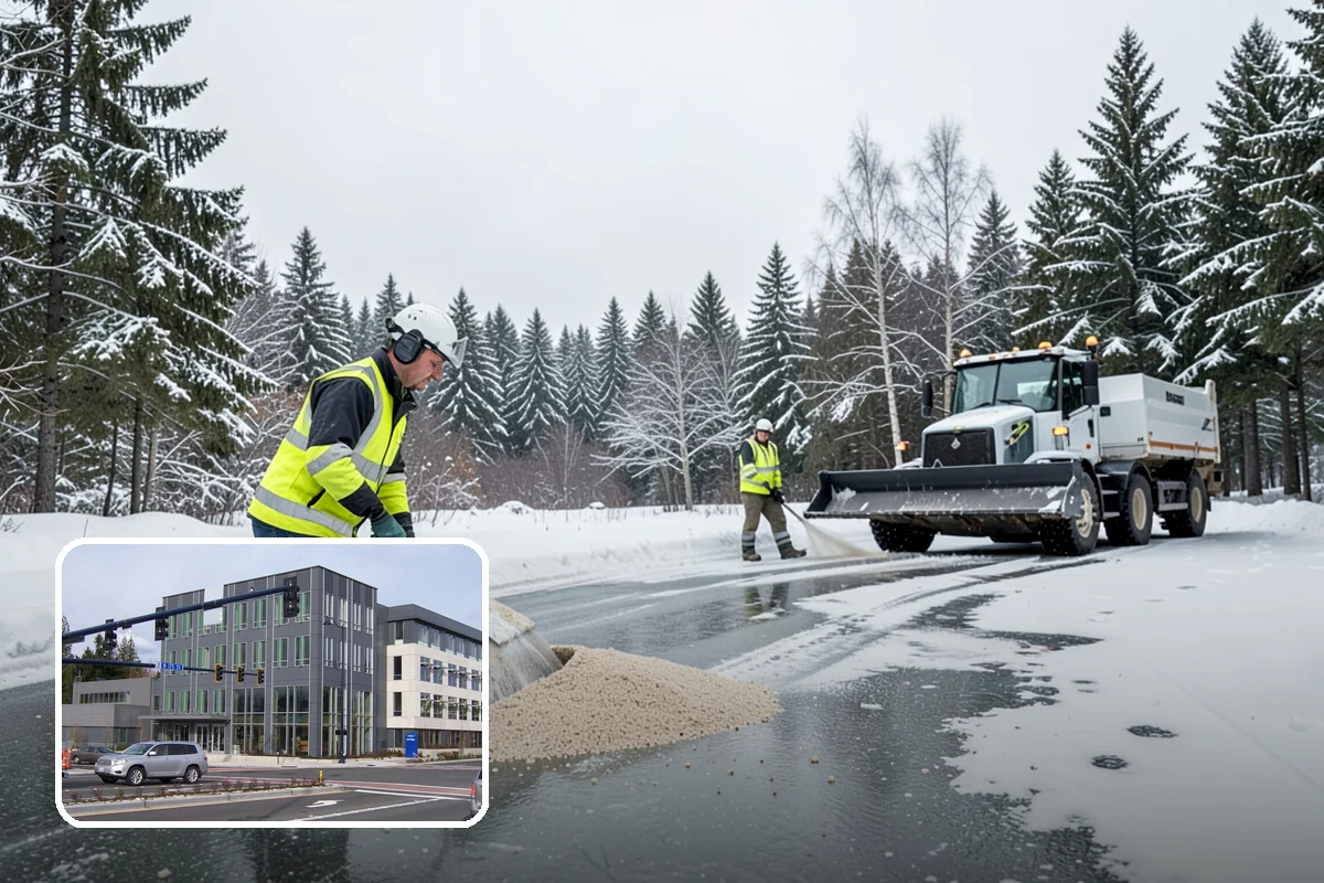 Gravel Driveway Snow Removal in Shoreline, King County, WA - Removes snow without scattering gravel