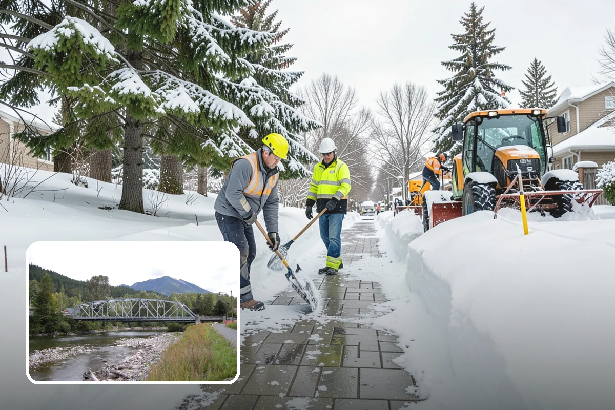 Gravel Driveway Snow Removal in Skykomish, King County, WA - Removes snow without scattering gravel