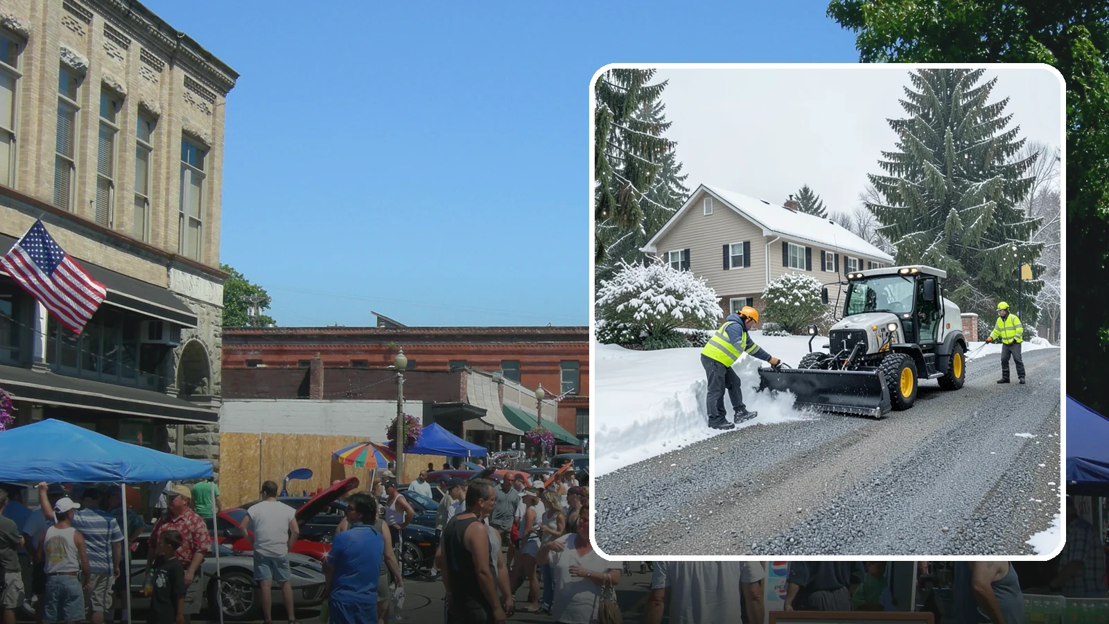 Gravel Driveway Snow Removal in Snohomish, Snohomish County, WA - We clear gravel driveways carefully to remove snow without scattering your loose surface.