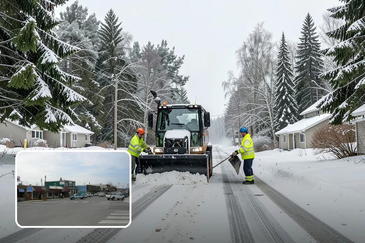 Gravel Driveway Snow Removal in Stanwood, Snohomish County, WA - Removes snow without scattering gravel