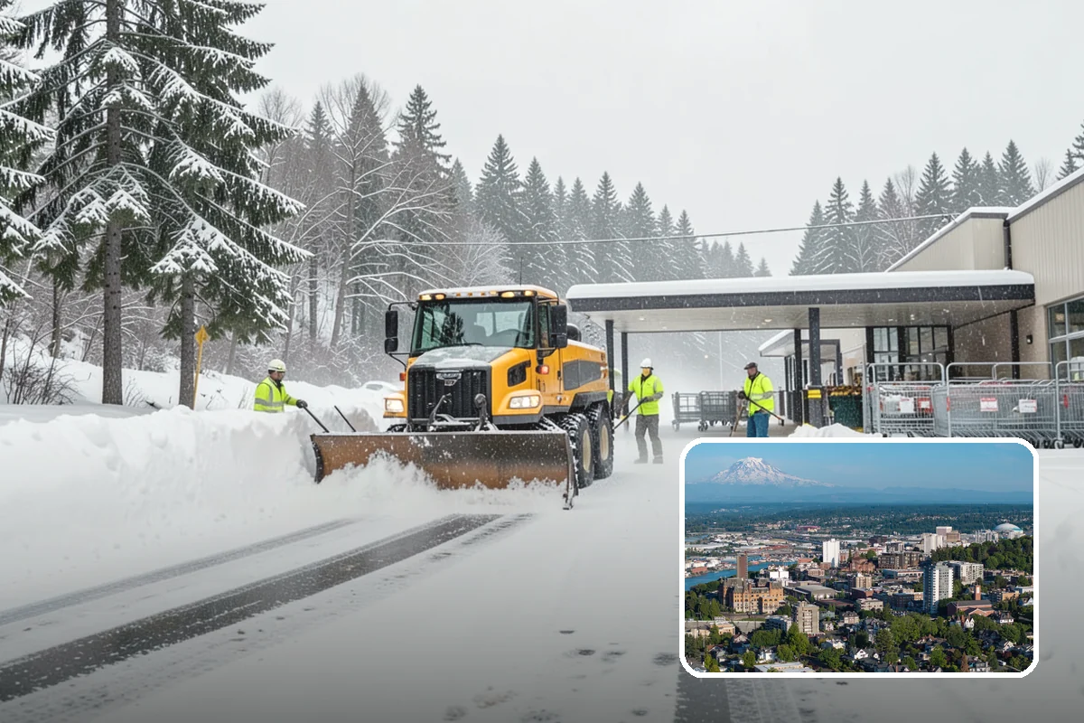 Gravel Driveway Snow Removal in Tacoma, Pierce County, WA - Removes snow without scattering gravel
