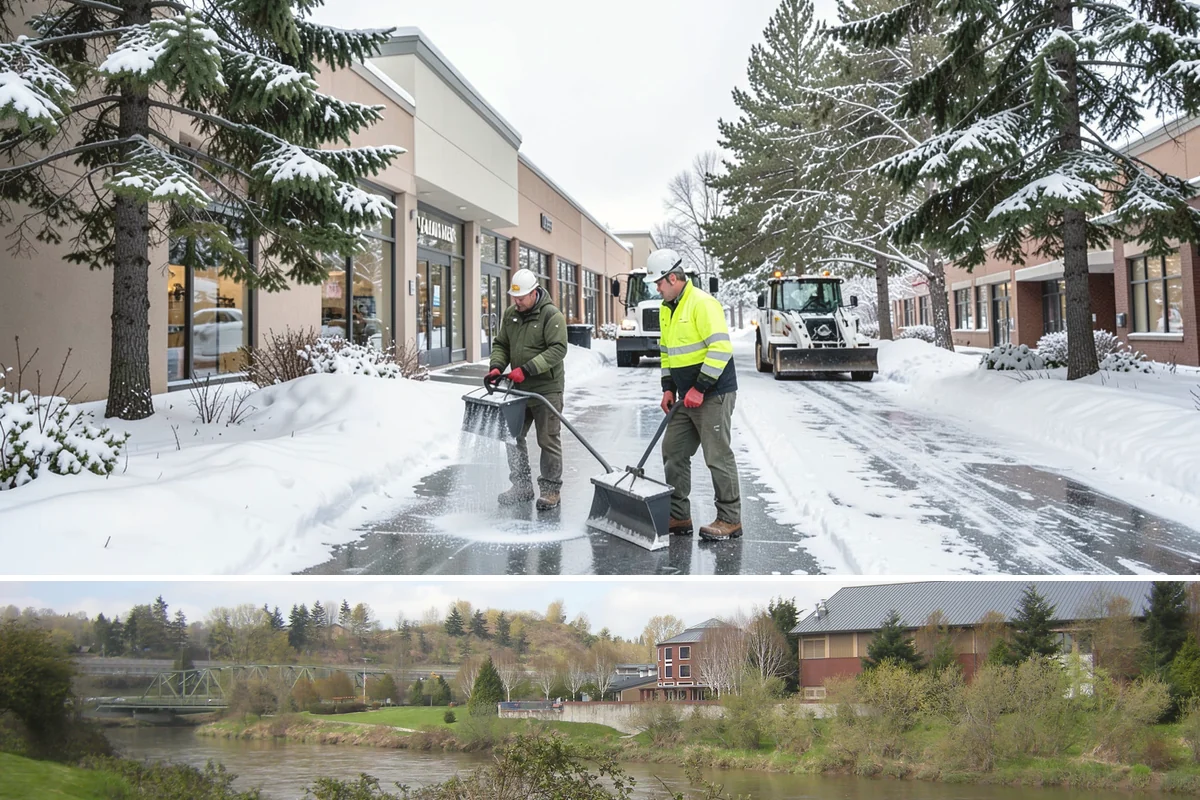 Gravel Driveway Snow Removal in Tukwila, King County, WA - Gravel driveway clearing runs through the rural snow window from late fall into spring.