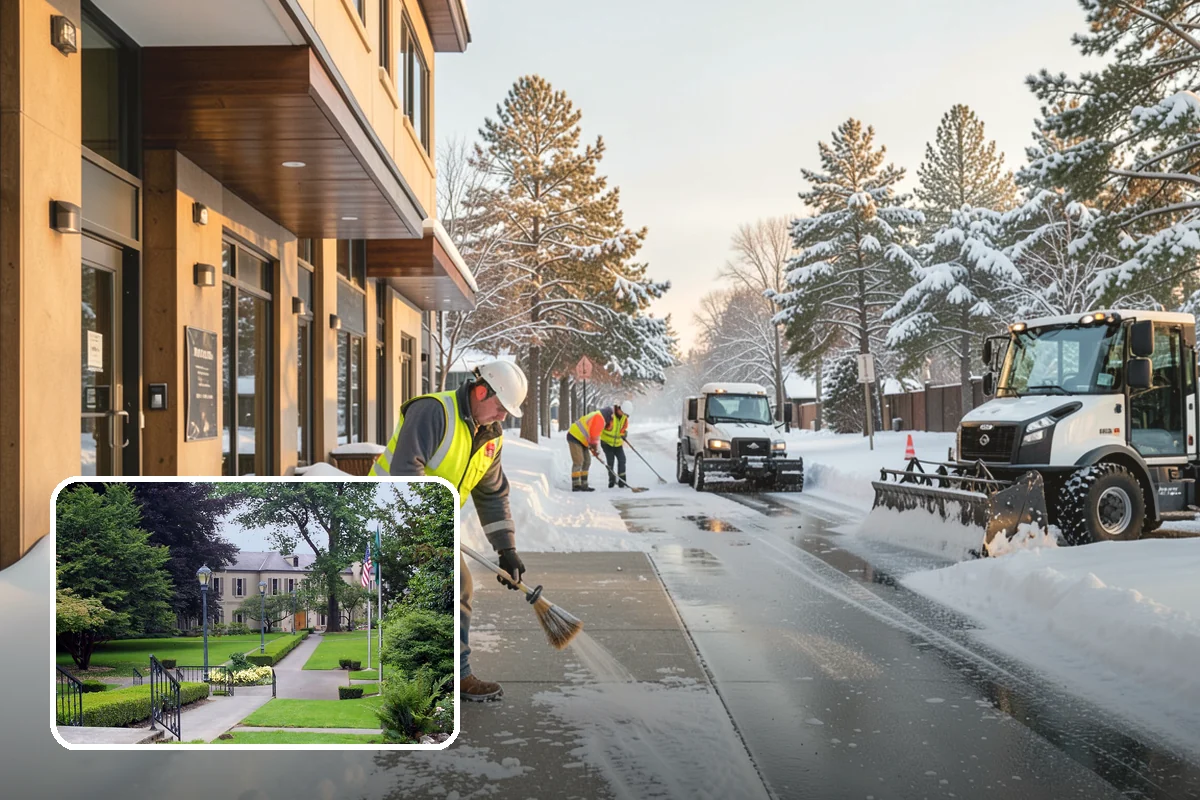 Gravel Driveway Snow Removal in Woodinville, King County, WA - Removes snow without scattering gravel