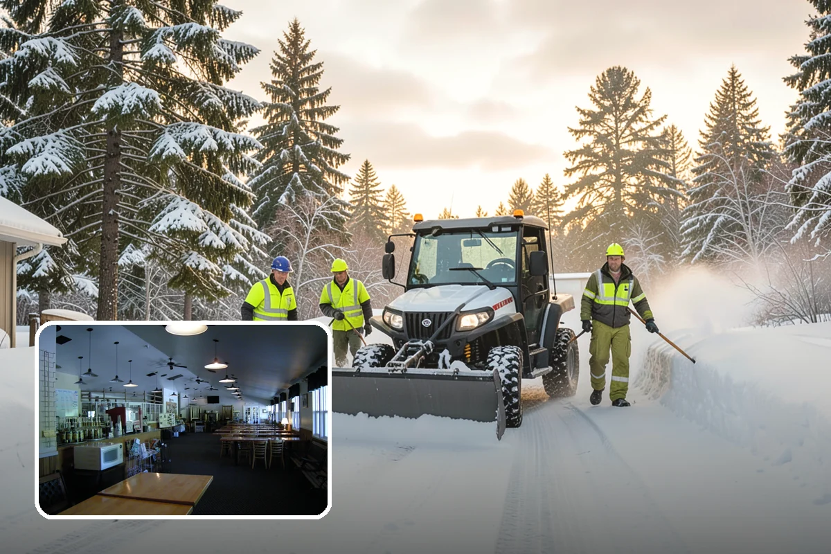 Grocery Store Deicing in Black Diamond, King County, WA - Protects shoppers pushing carts and carrying heavy bags