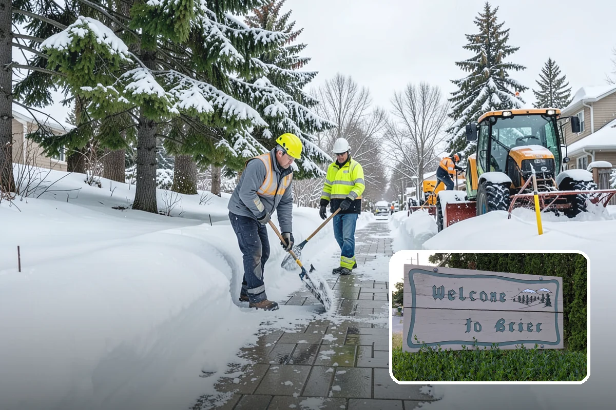 Grocery Store Deicing in Brier, Snohomish County, WA - Protects shoppers pushing carts and carrying heavy bags