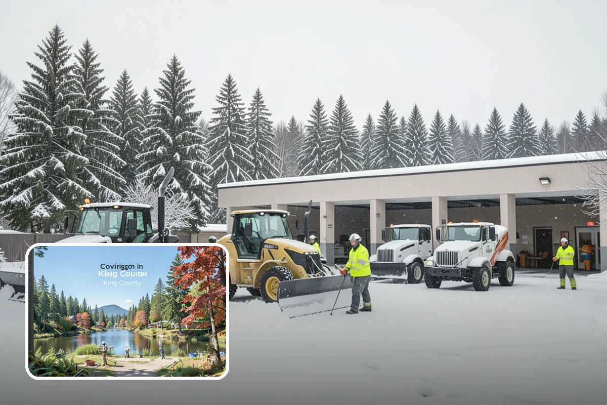 Grocery Store Deicing in Covington, King County, WA - Protects shoppers pushing carts and carrying heavy bags