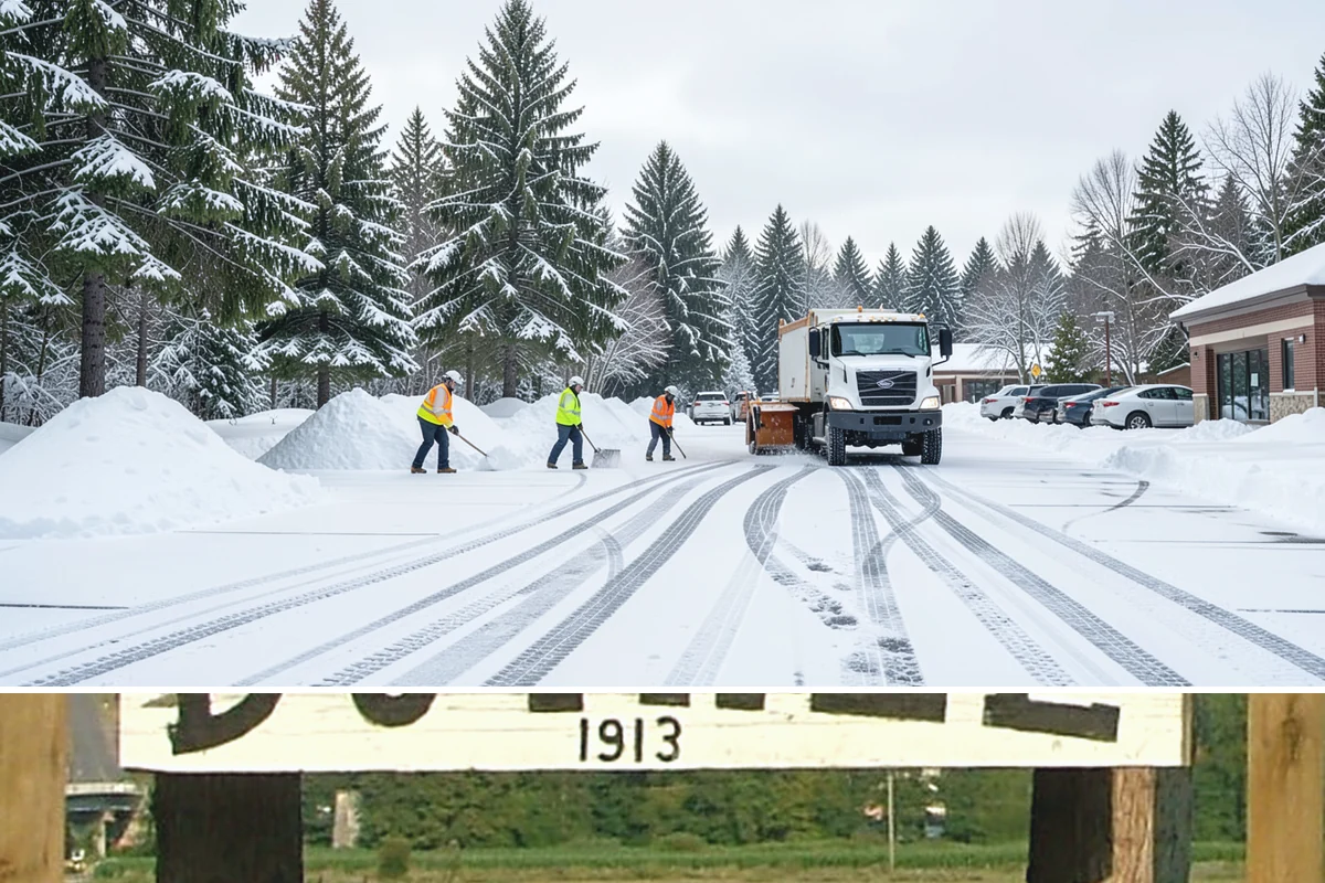 Grocery Store Deicing in Duvall, King County, WA - Deicing runs the winter grocery season, peaking during the freezing-rain days when stores fill ahead of a lowland cold snap.