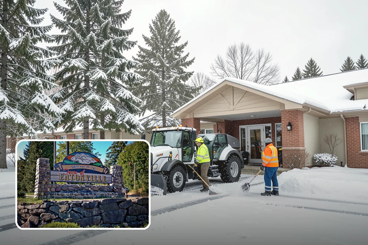 Grocery Store Deicing in Eatonville, Pierce County, WA - Protects shoppers pushing carts and carrying heavy bags