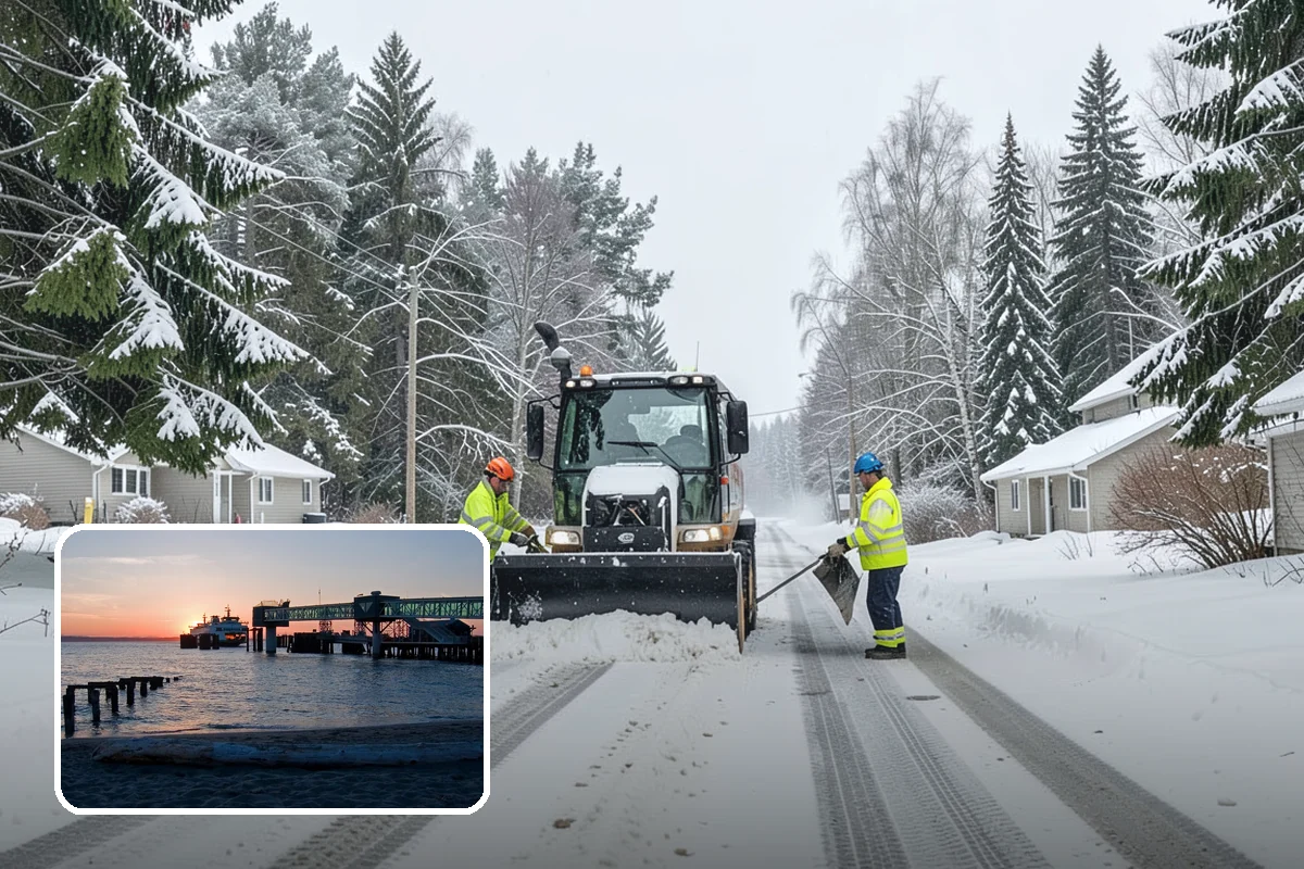 Grocery Store Deicing in Edmonds, Snohomish County, WA - Protects shoppers pushing carts and carrying heavy bags