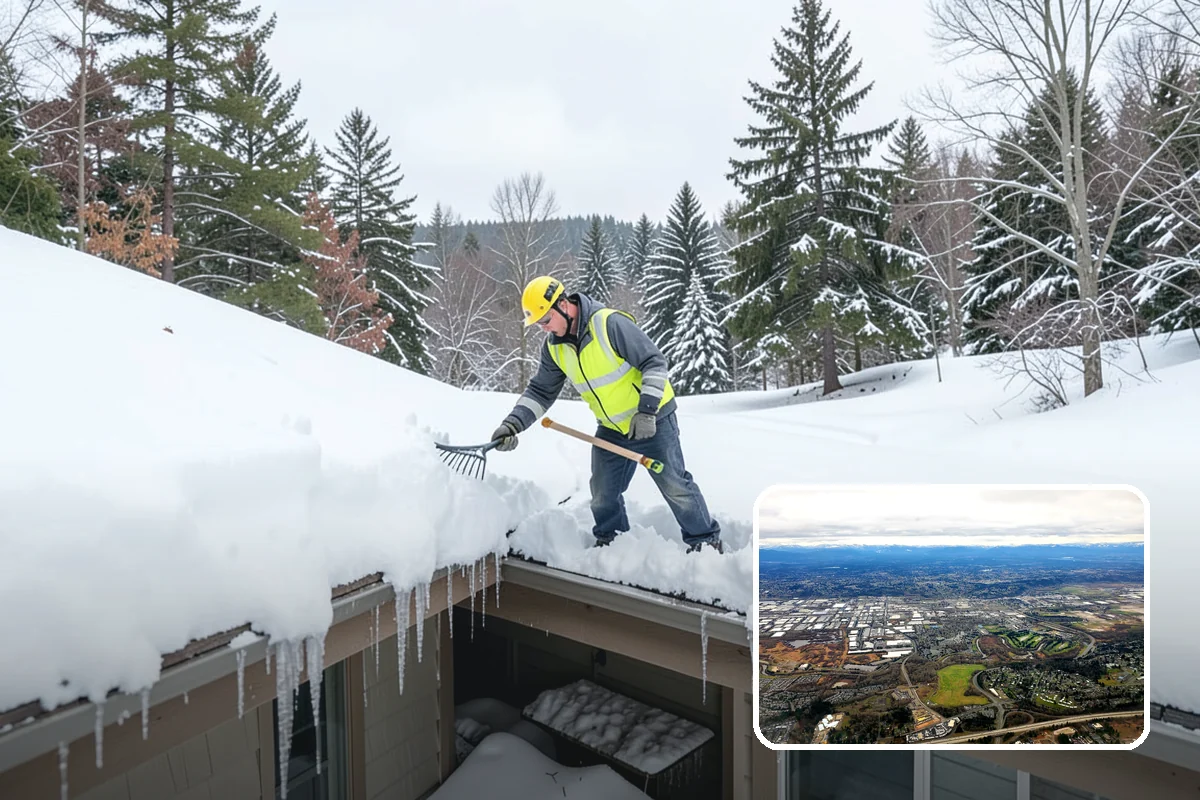 Grocery Store Deicing in Kent, King County, WA - Protects shoppers pushing carts and carrying heavy bags