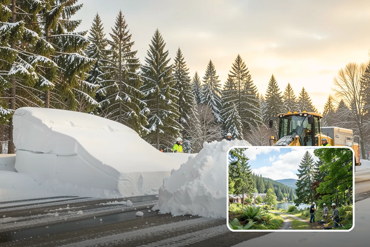 Grocery Store Deicing in Lake Forest Park, King County, WA - Protects shoppers pushing carts and carrying heavy bags