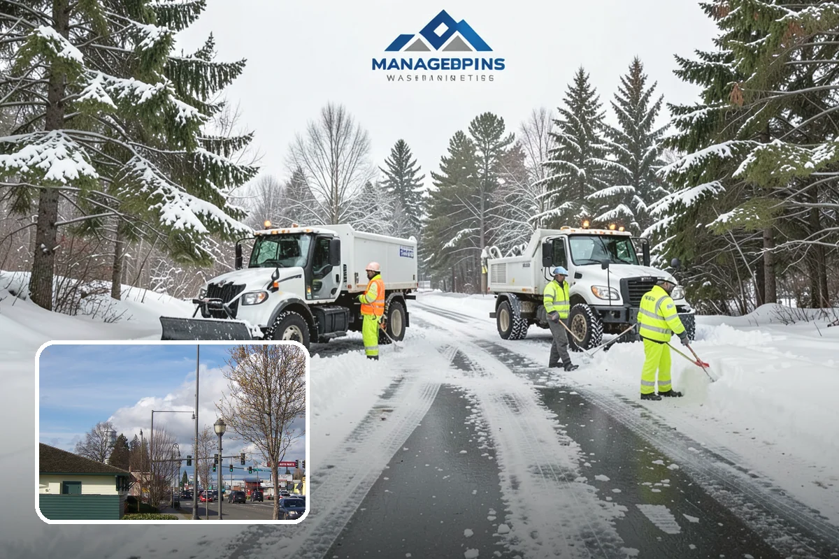 Grocery Store Deicing in Marysville, Snohomish County, WA - Protects shoppers pushing carts and carrying heavy bags