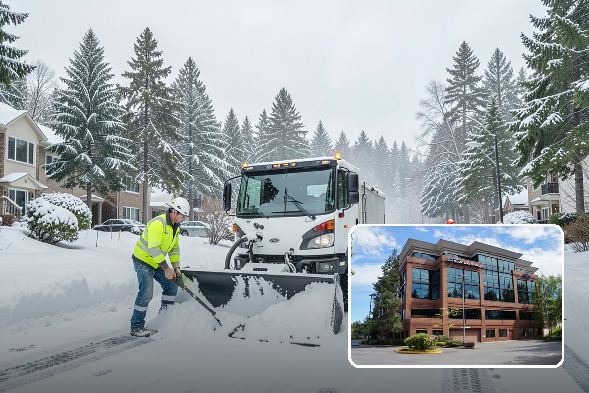 Grocery Store Deicing in Mountlake Terrace, Snohomish County, WA - Protects shoppers pushing carts and carrying heavy bags