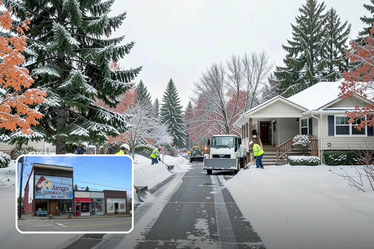 Grocery Store Deicing in Ruston, Pierce County, WA - Protects shoppers pushing carts and carrying heavy bags