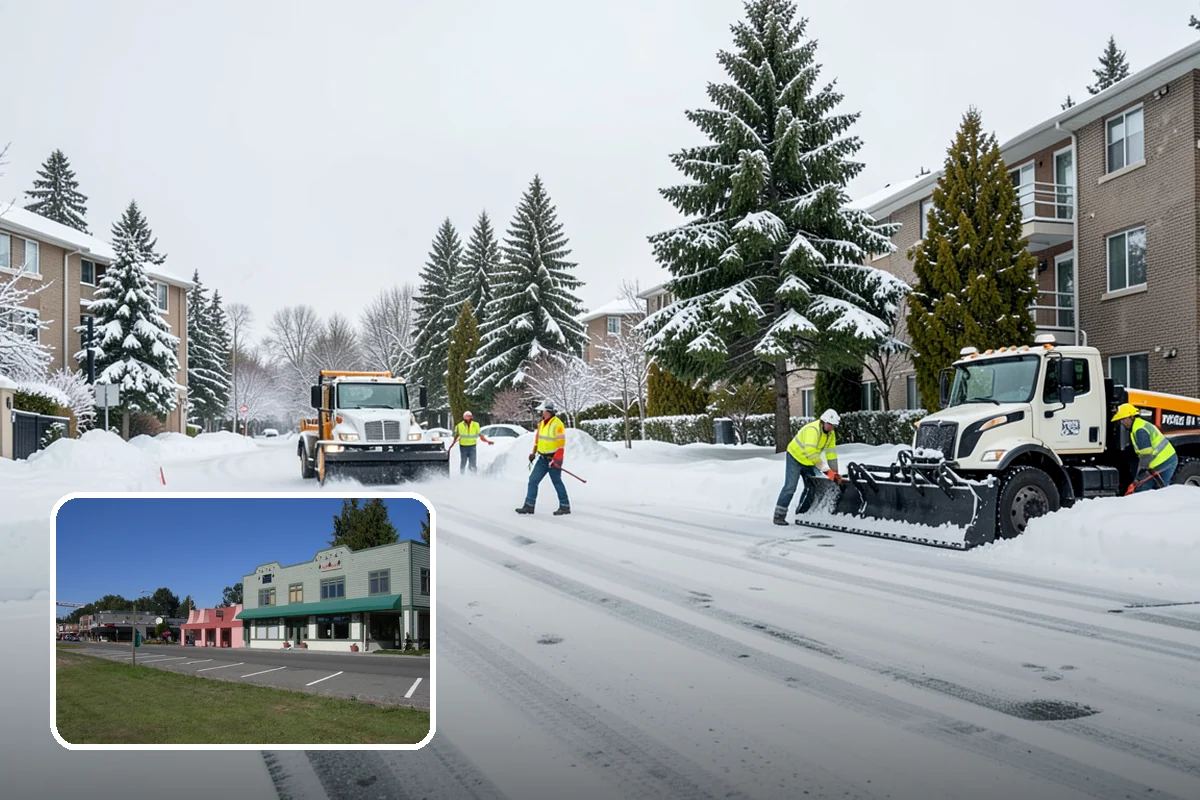 Grocery Store Deicing in Snoqualmie, King County, WA - Protects shoppers pushing carts and carrying heavy bags