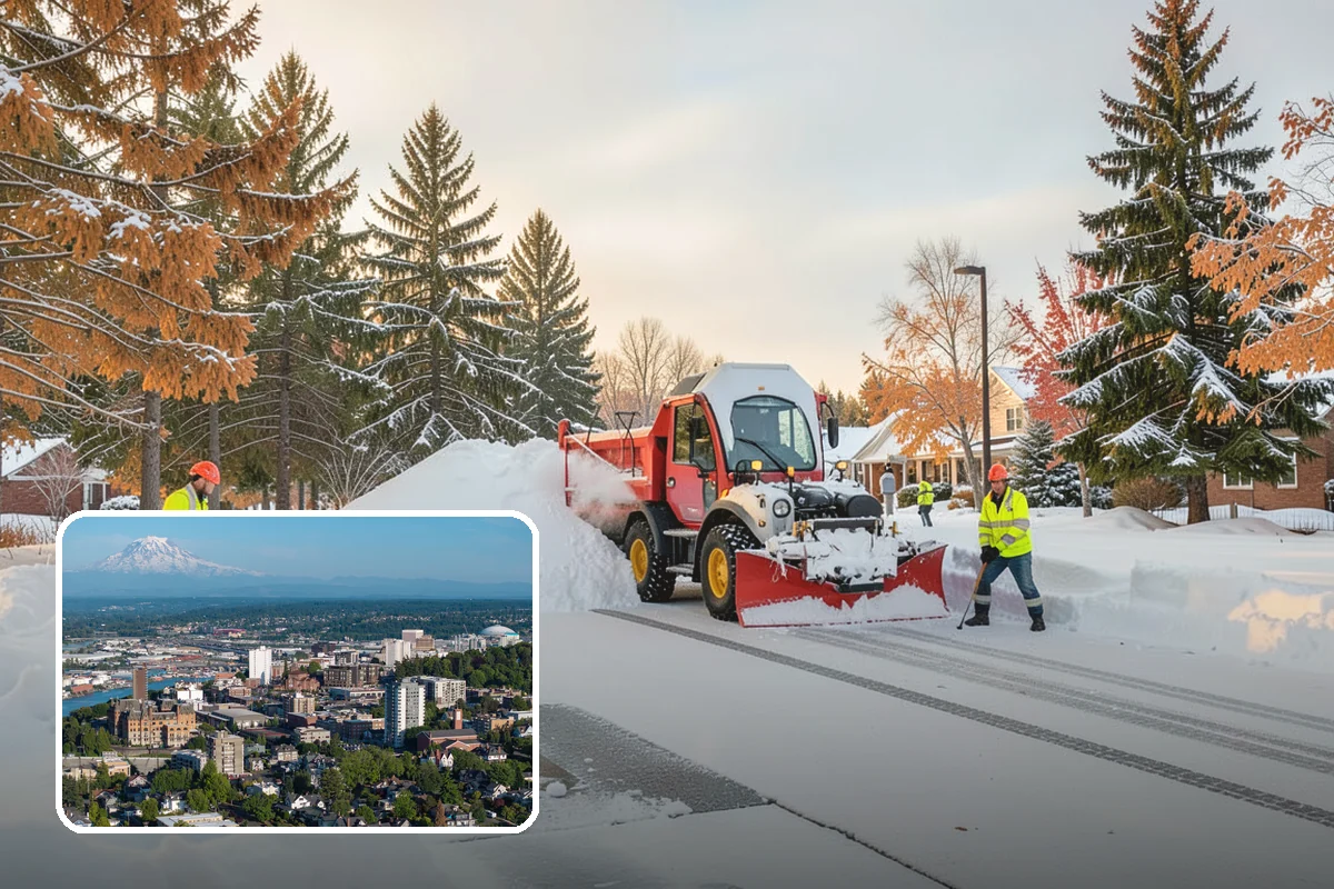 Grocery Store Deicing in Tacoma, Pierce County, WA - Protects shoppers pushing carts and carrying heavy bags