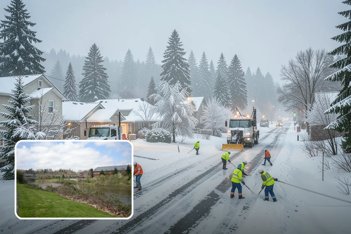 Grocery Store Deicing in Tukwila, King County, WA - Protects shoppers pushing carts and carrying heavy bags