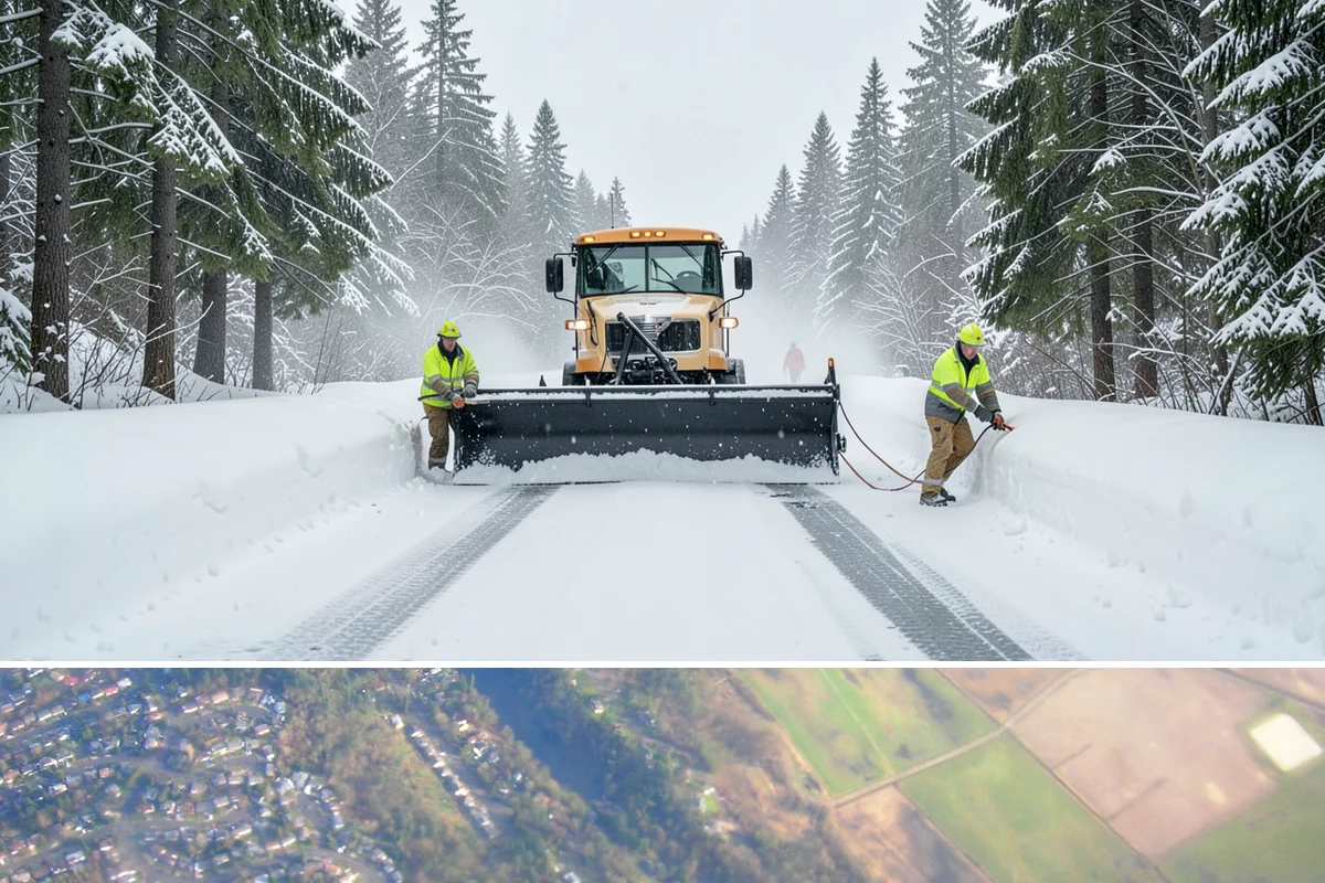 Grocery Store Parking Lot Snow Removal in Algona, King County, WA - Grocery store lots in Western Washington see the most winter demand from late November through February, spiking before every...